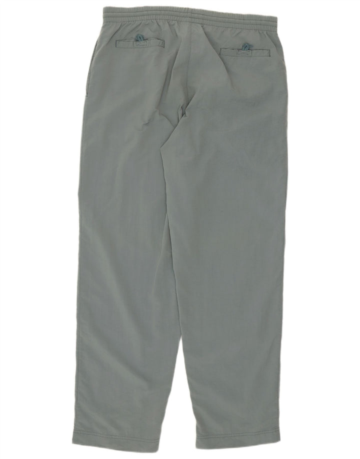 Calça de treino masculina Kappa grande cinza nylon