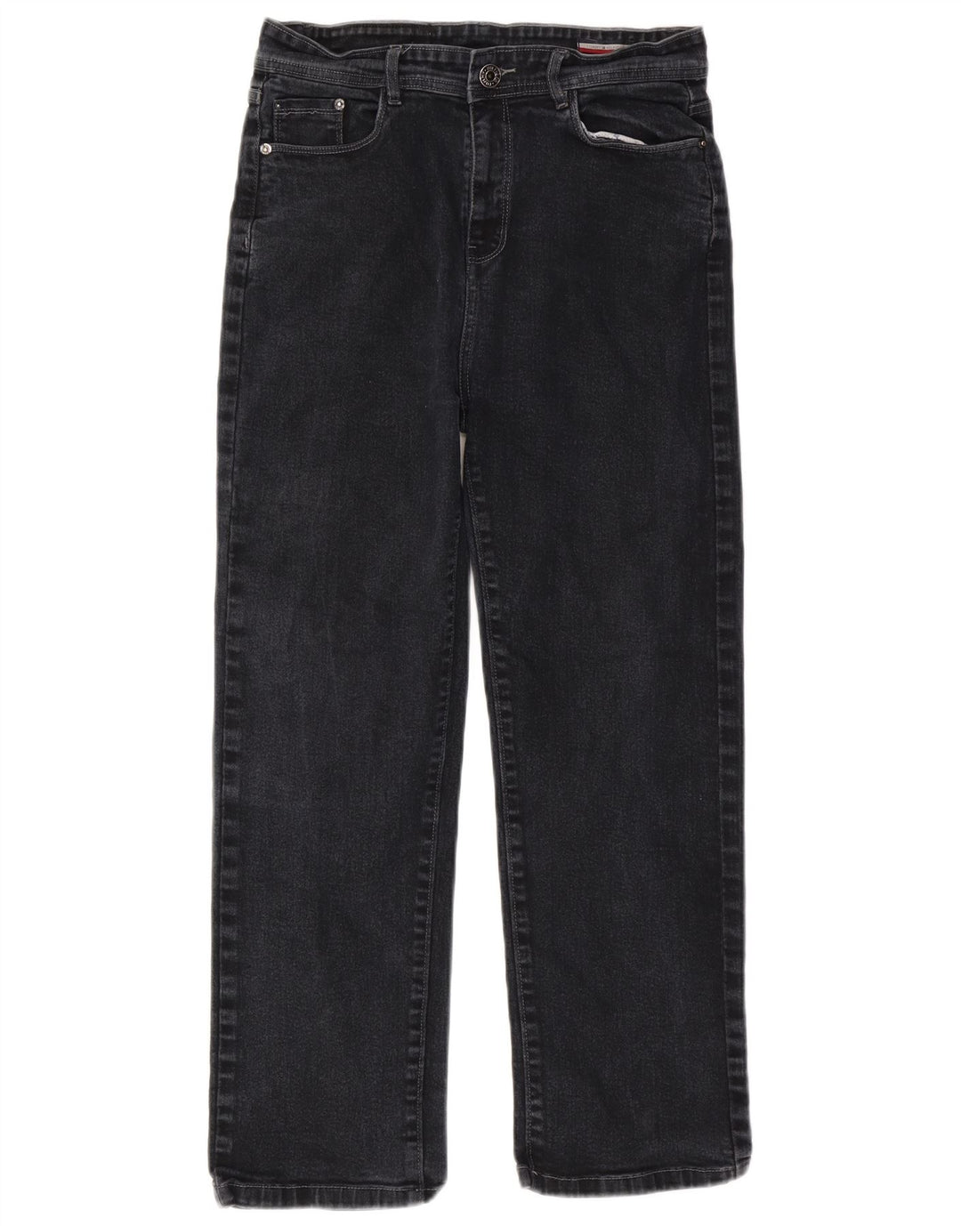Jeans retos masculinos Tommy Hilfiger W32 L27 preto