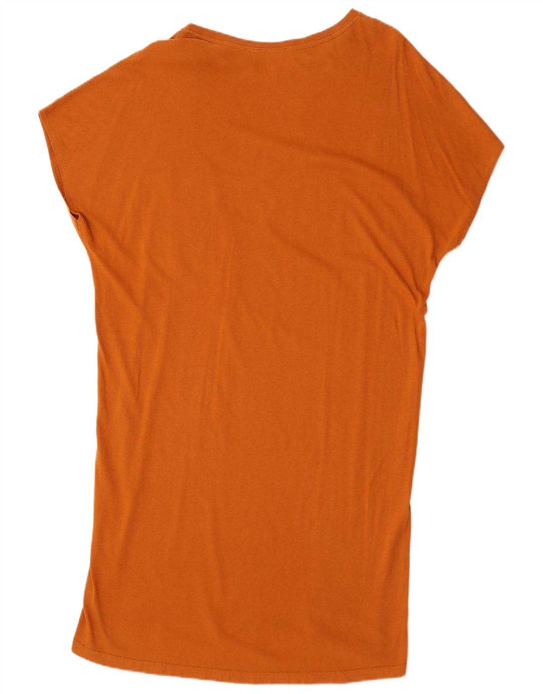 Túnica feminina Zara oversized laranja médio