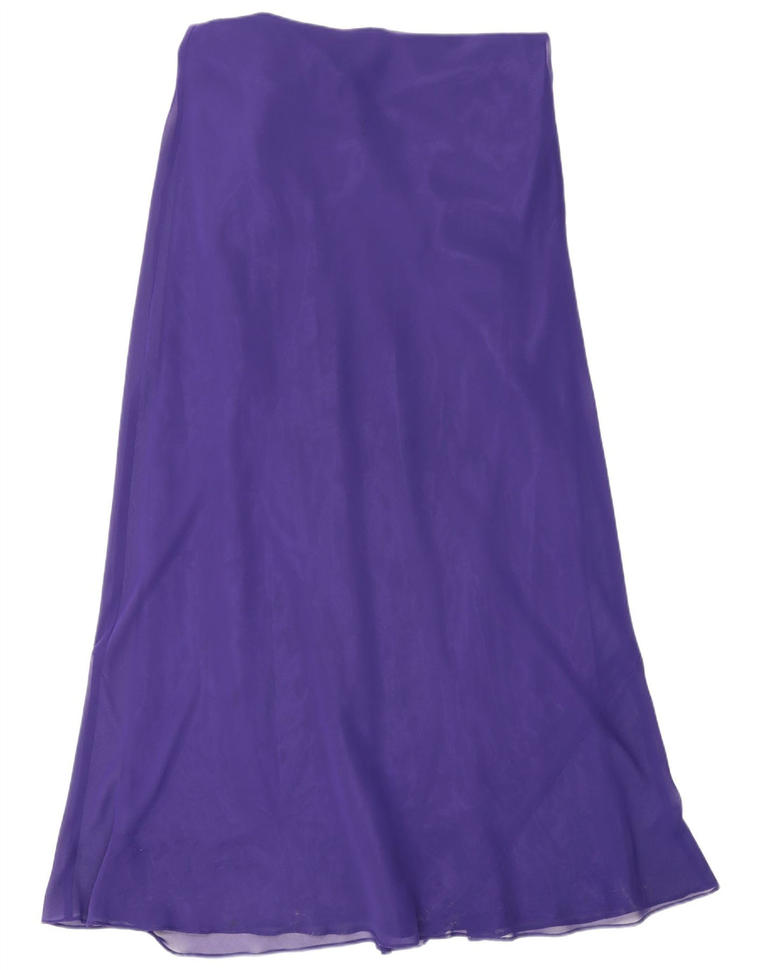 Debut vestido maxi feminino sem mangas UK 14 poliéster roxo médio