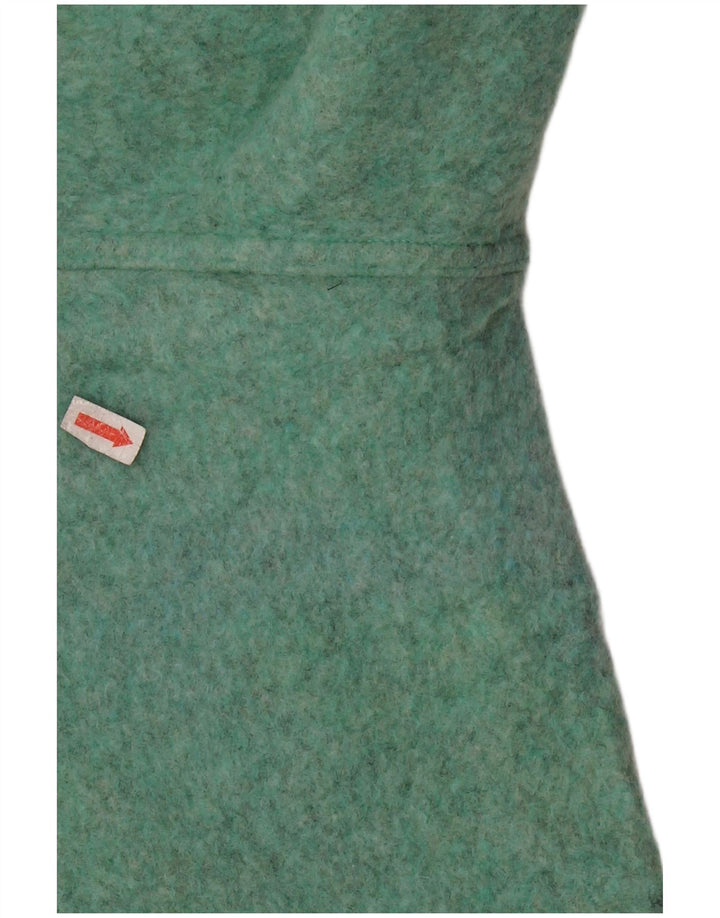 Suéter masculino DIADORA com gola polo e lã verde grande