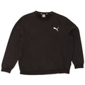 Puma Mens Moletom Jumper XL Algodão Preto