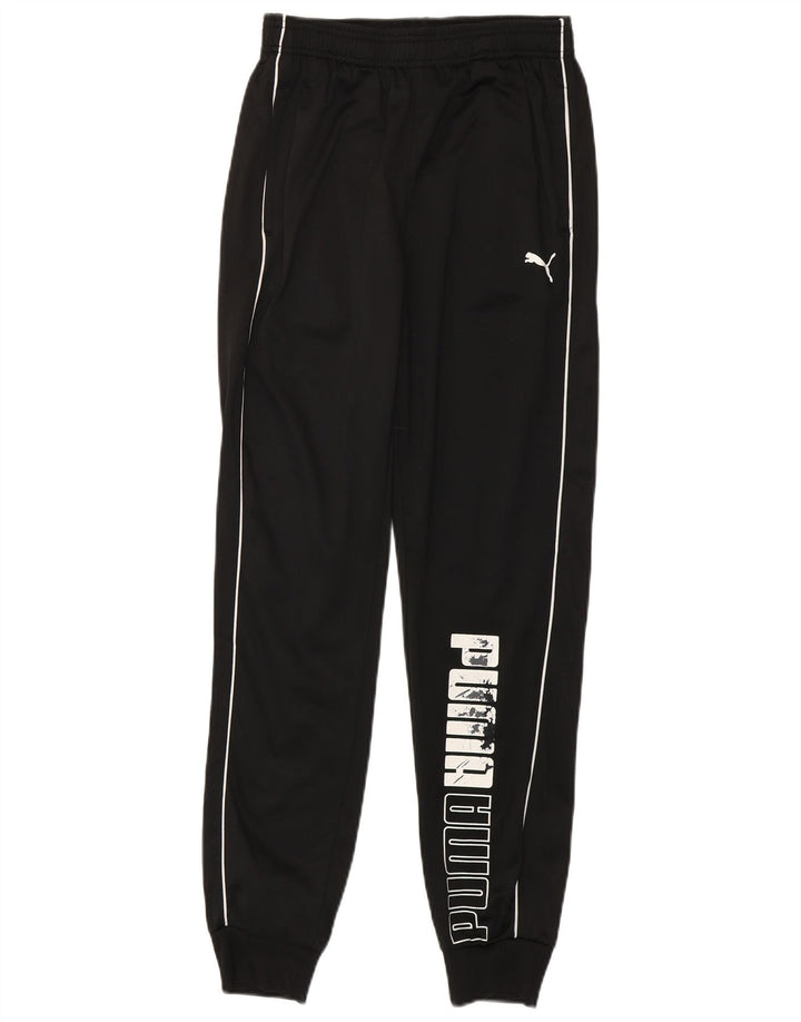 PUMA Boys Graphic Calças de treino Joggers 13-14 anos XL preto