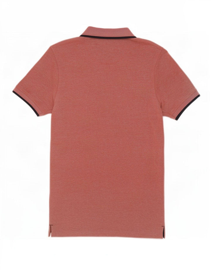 Camisa polo masculina Jack & Jones XS de algodão vermelho