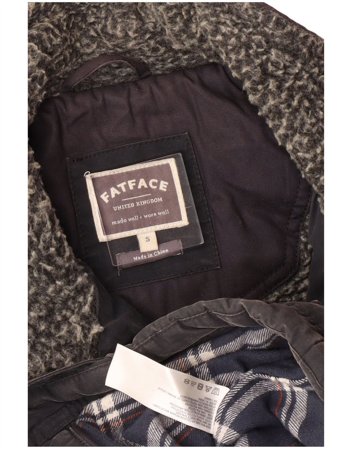 Colete acolchoado masculino FAT FACE UK 36 pequeno poliéster azul marinho Colourblock