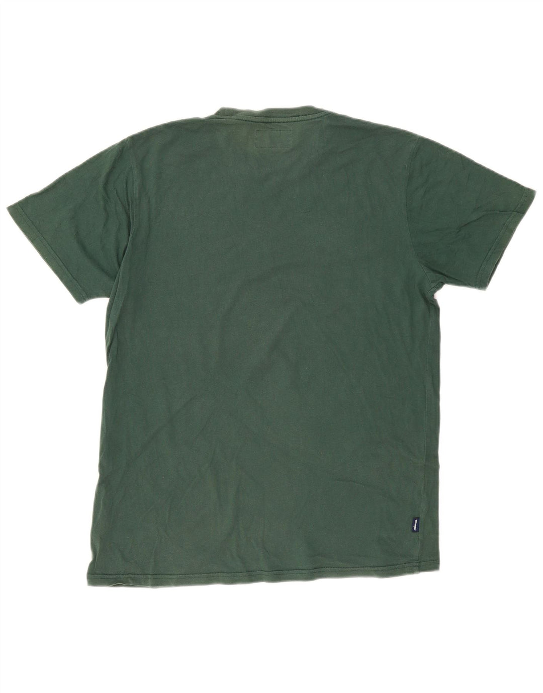 Camiseta masculina Wrangler Top médio algodão verde