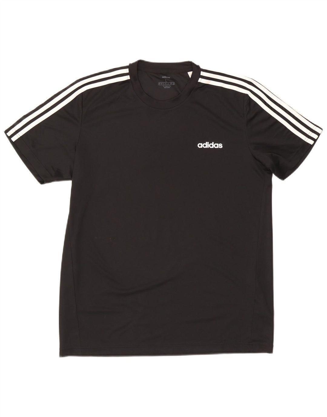 Camiseta Adidas Masculina Climalite Top Grande Poliéster Preto