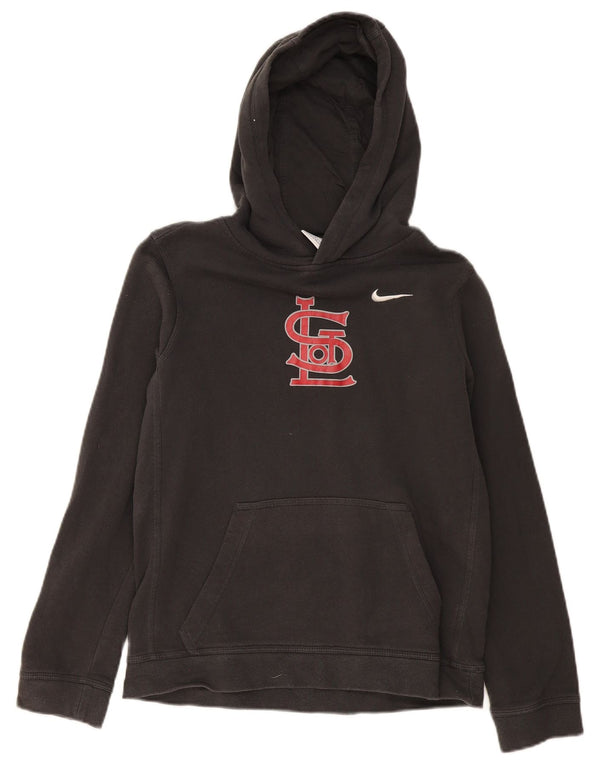 Jumper com capuz gráfico Nike Boys Saint Louis Cardinals 13-14 anos XL cinza