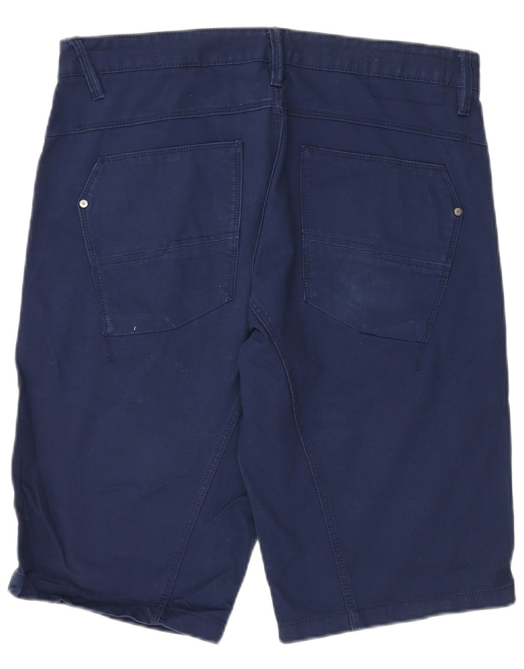 Celio Mens Cargo Shorts W34 Grande Algodão Azul Marinho