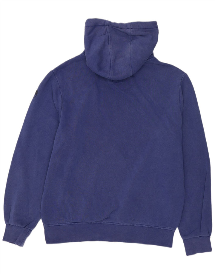 NORTH SAILS moletom com capuz gráfico masculino grande algodão azul marinho
