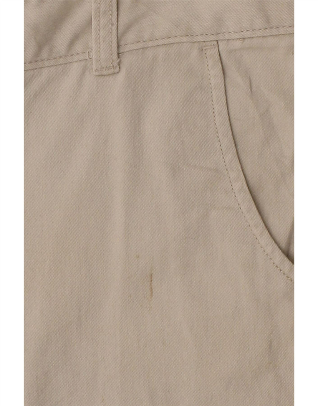 DOCKERS Womens Straight Capri Trousers US 8 Medium W36 L19 Beige Cotton Vintage Dockers and Second-Hand Dockers from Messina Hembry 