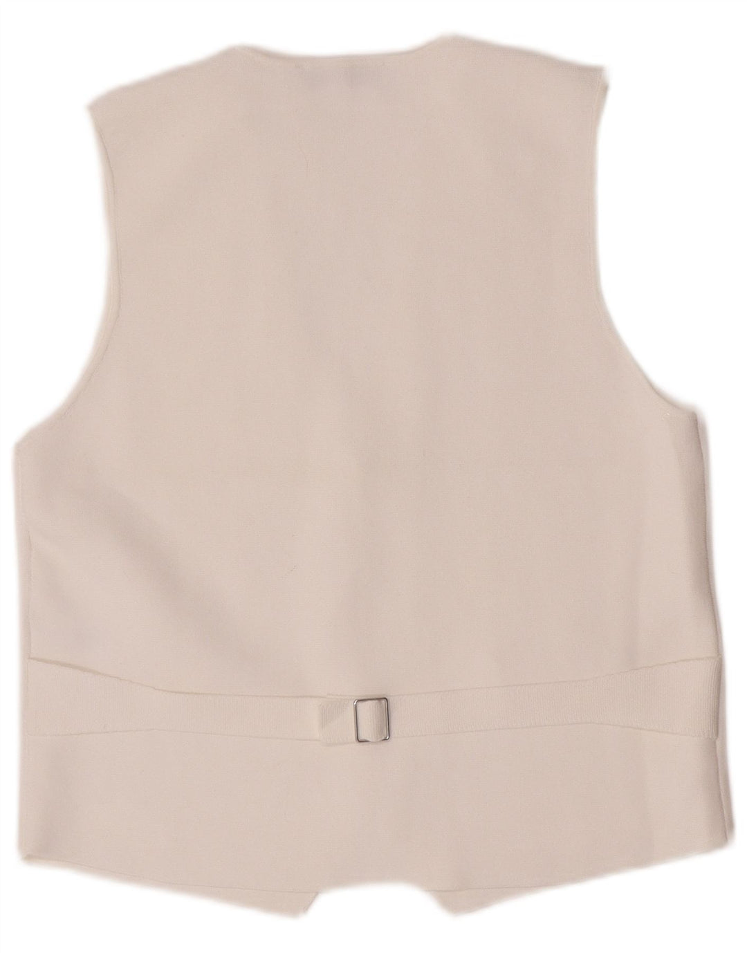 Colete feminino Zara UK 18 XL viscose branca