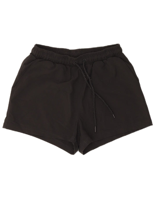 Shorts esportivo feminino Fila UK 10 pequeno poliéster preto