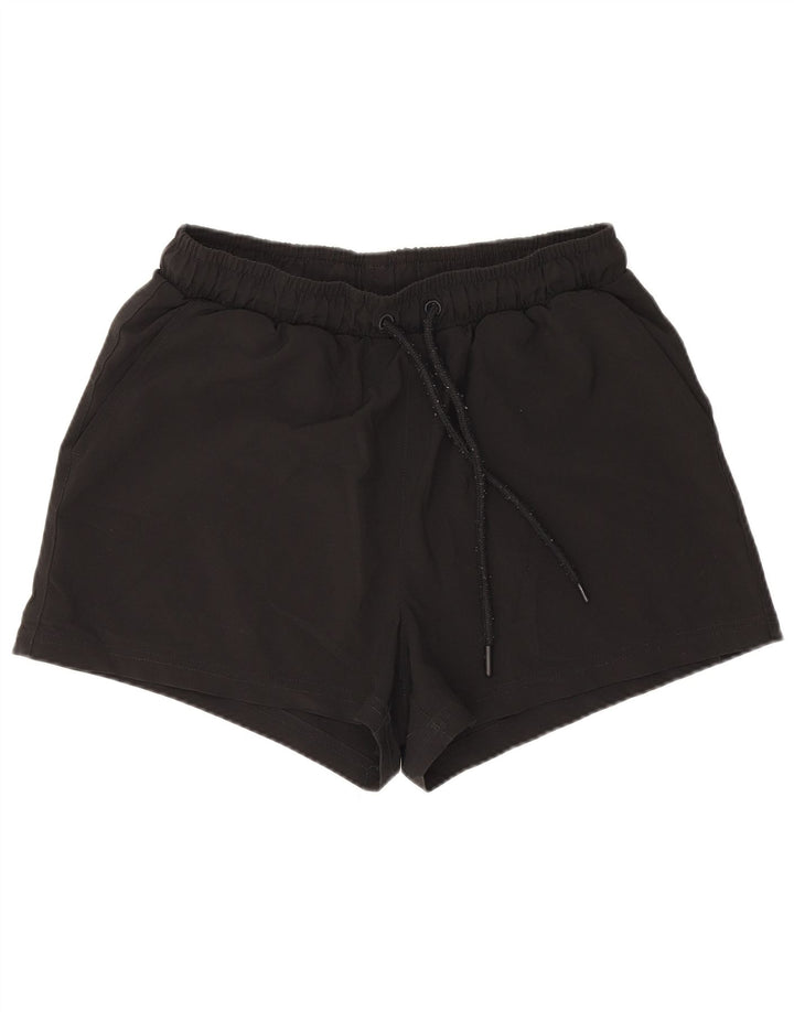 Shorts esportivo feminino Fila UK 10 pequeno poliéster preto