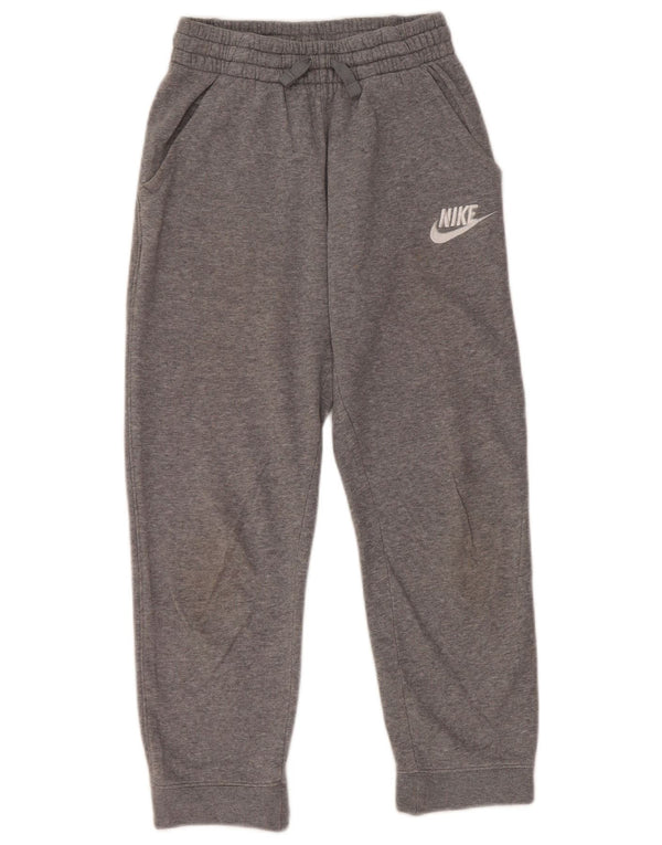 NIKE Meninos Calças de treino Joggers 10-11 anos cinza médio manchado