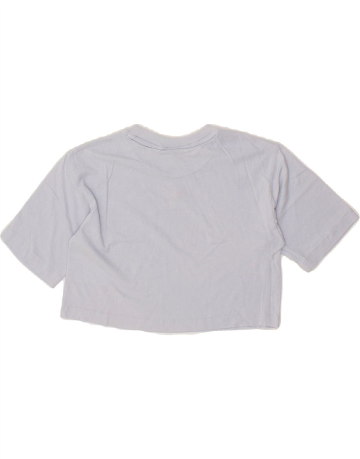 PUMA Girls Crop T-Shirt Top 9-10 Years  Blue Cotton Vintage Puma and Second-Hand Puma from Messina Hembry 