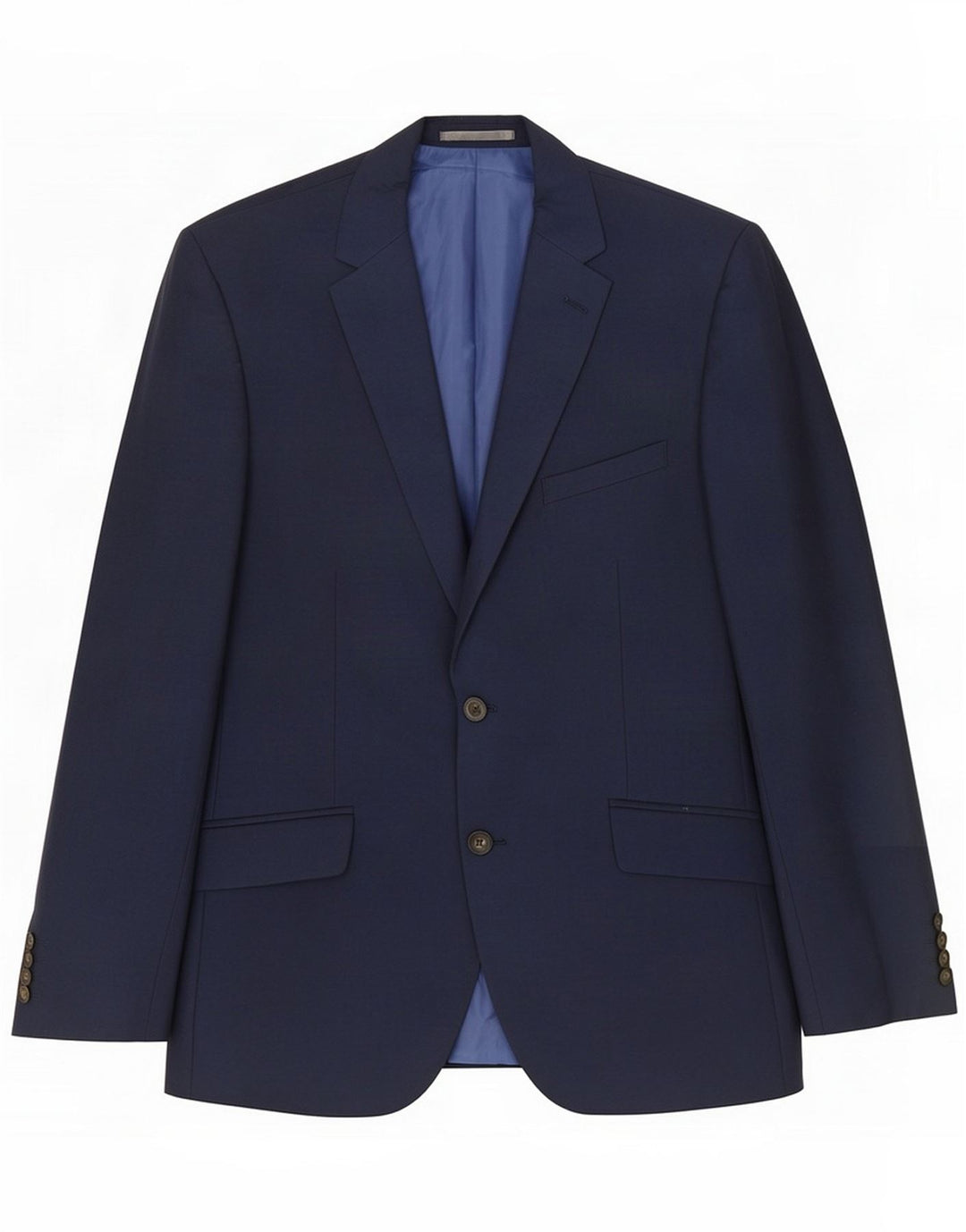 Jaqueta Blazer masculina de 2 botões Marks & Spencer Reino Unido 40 Azul marinho médio