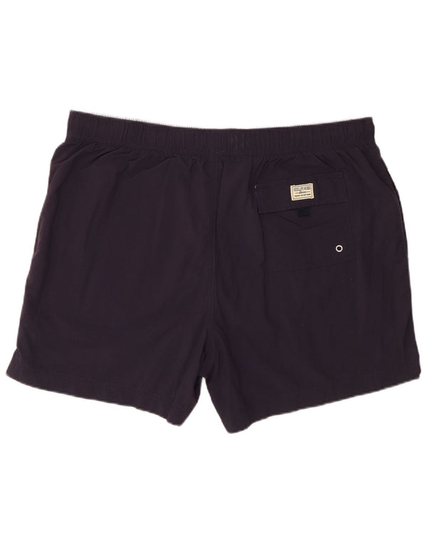 Shorts de natação masculino Tommy Hilfiger 2XL azul marinho Colourblock Nylon