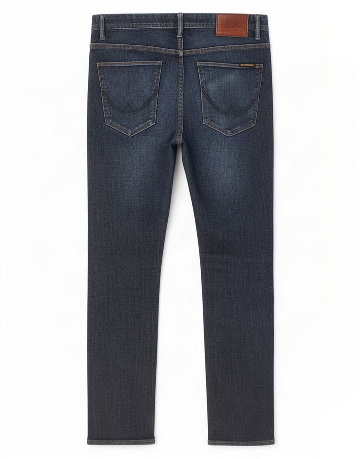 Jeans Superdry Masculino Slim W32 L30 Azul Algodão