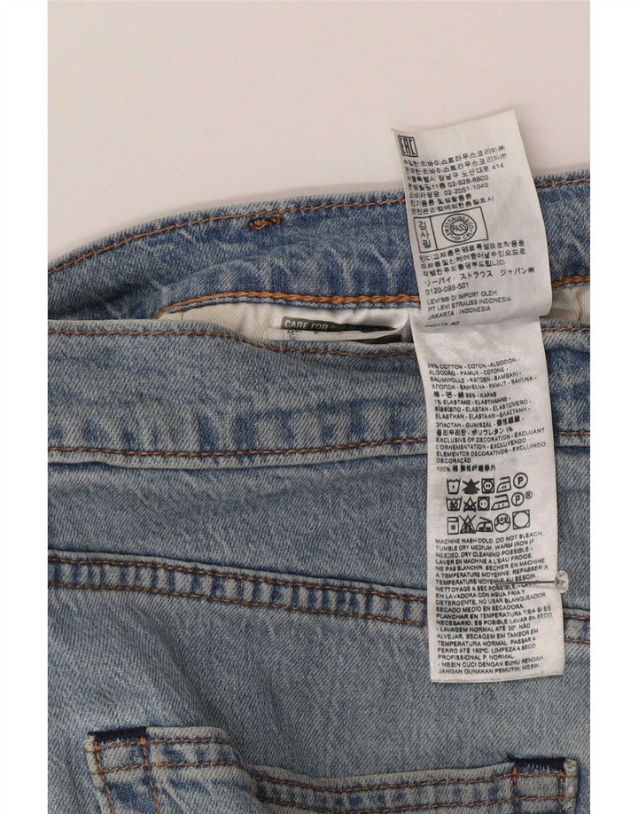 Calça Jeans Levis 512 Slim Masculina W31 L32 Azul Algodão