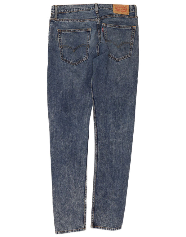 Calça jeans masculina Levi's 512 Slim Tapered W32 L34 azul algodão