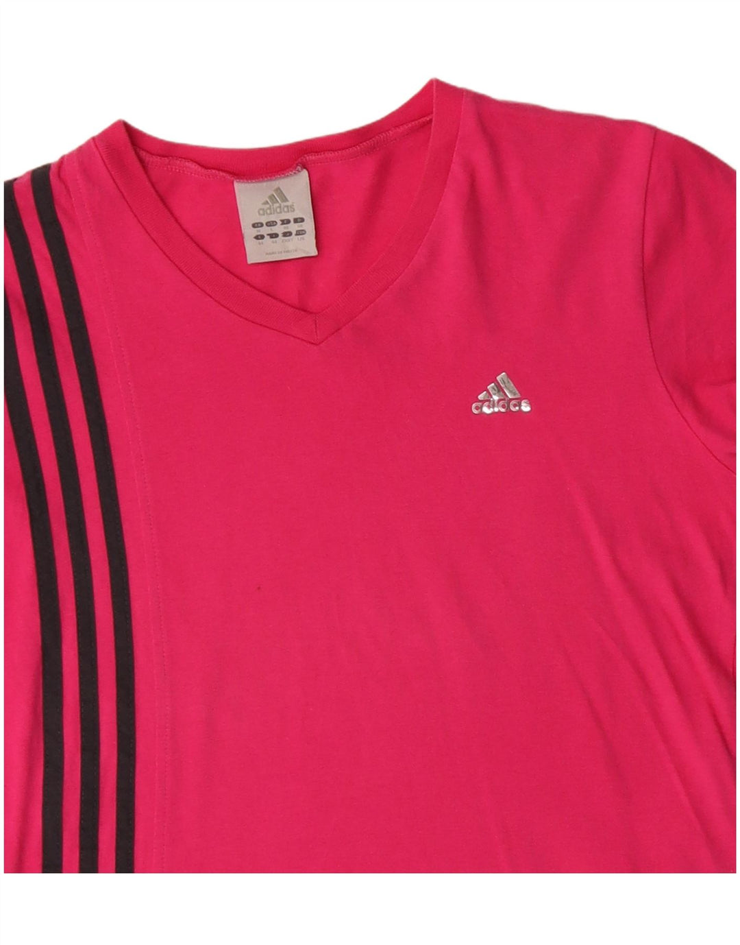 Camiseta Feminina Adidas Top UK 10 Pequena Algodão Rosa
