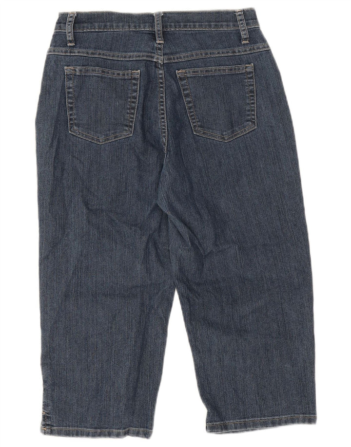 LEE Womens Riders Capri Jeans US 8 Médio W30 L18 Azul Algodão