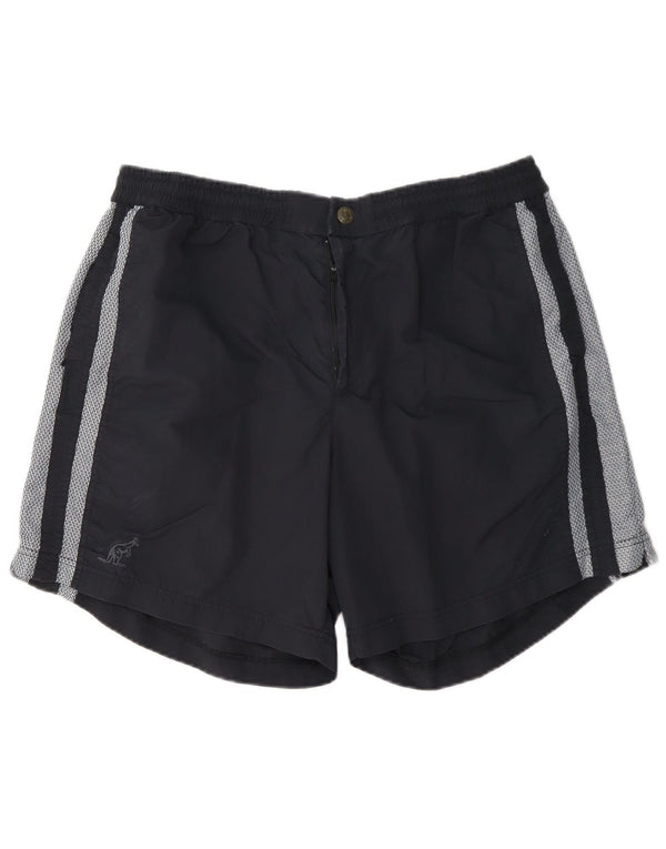 Shorts esportivos masculinos AUSTRALIAN L'ALPINA IT 58 XL azul marinho colorblock