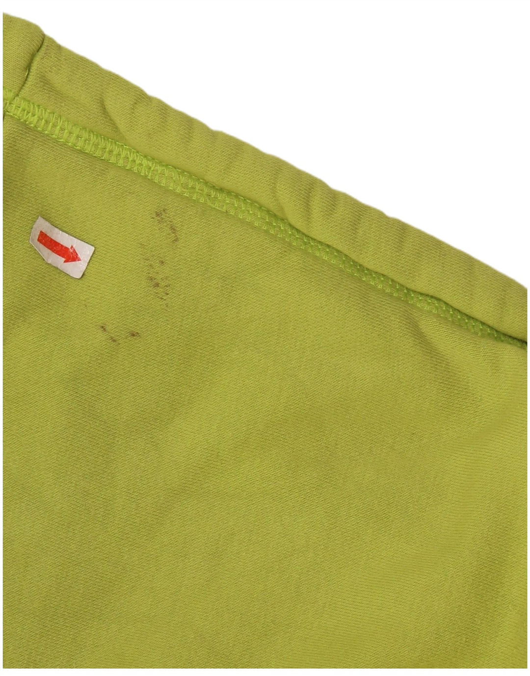 CHAMPION Suéter feminino com capuz grande tamanho UK 10 pequeno algodão verde