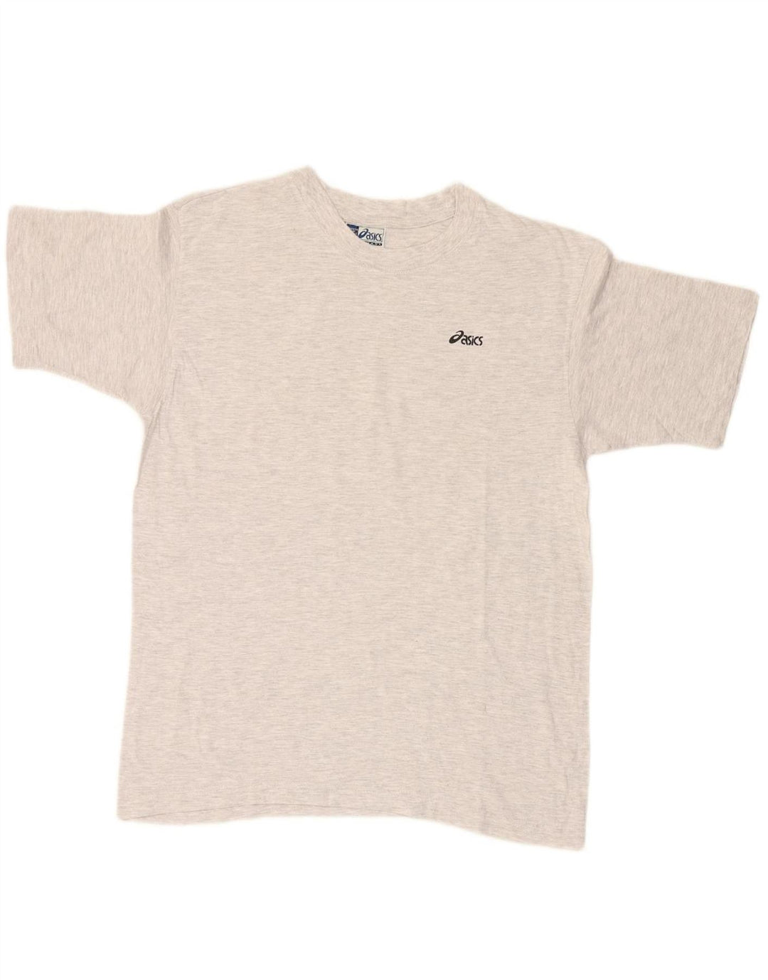 Camiseta masculina ASICS grande algodão cinza