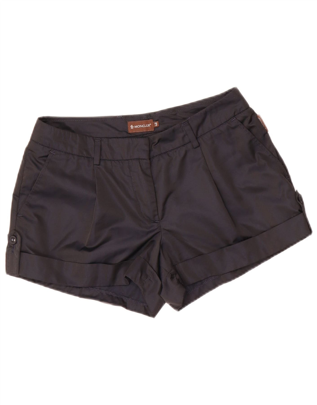 Moncler Hot Pants Feminino IT 42 Médio W28 Azul Marinho