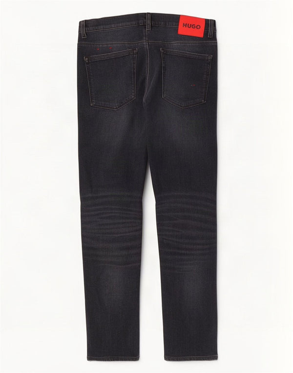 Hugo Boss Masculino Jeans Slim W33 L29 Algodão Preto