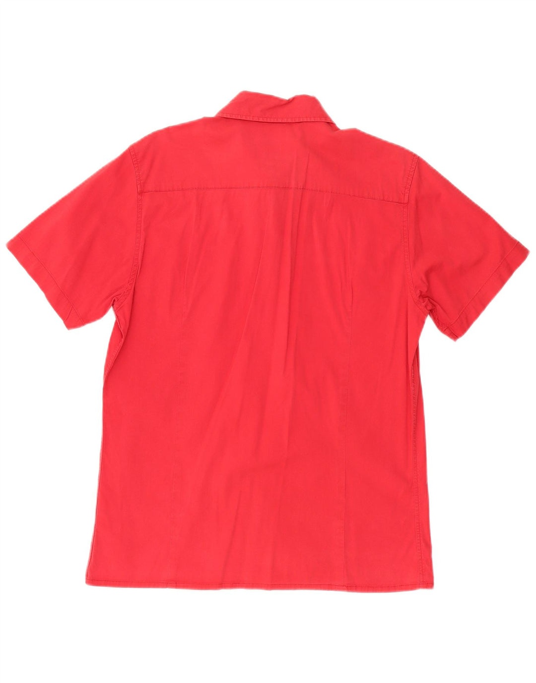 CALVIN KLEIN JEANS Camisa masculina de manga curta grande vermelha