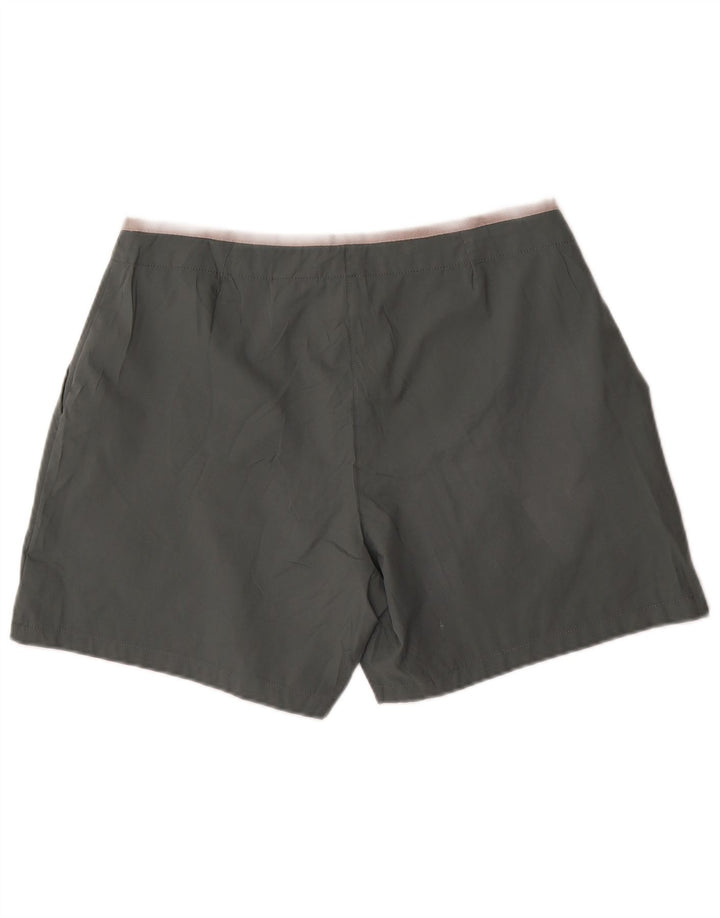 Shorts esportivos femininos Nike US 12/14 grande poliéster verde