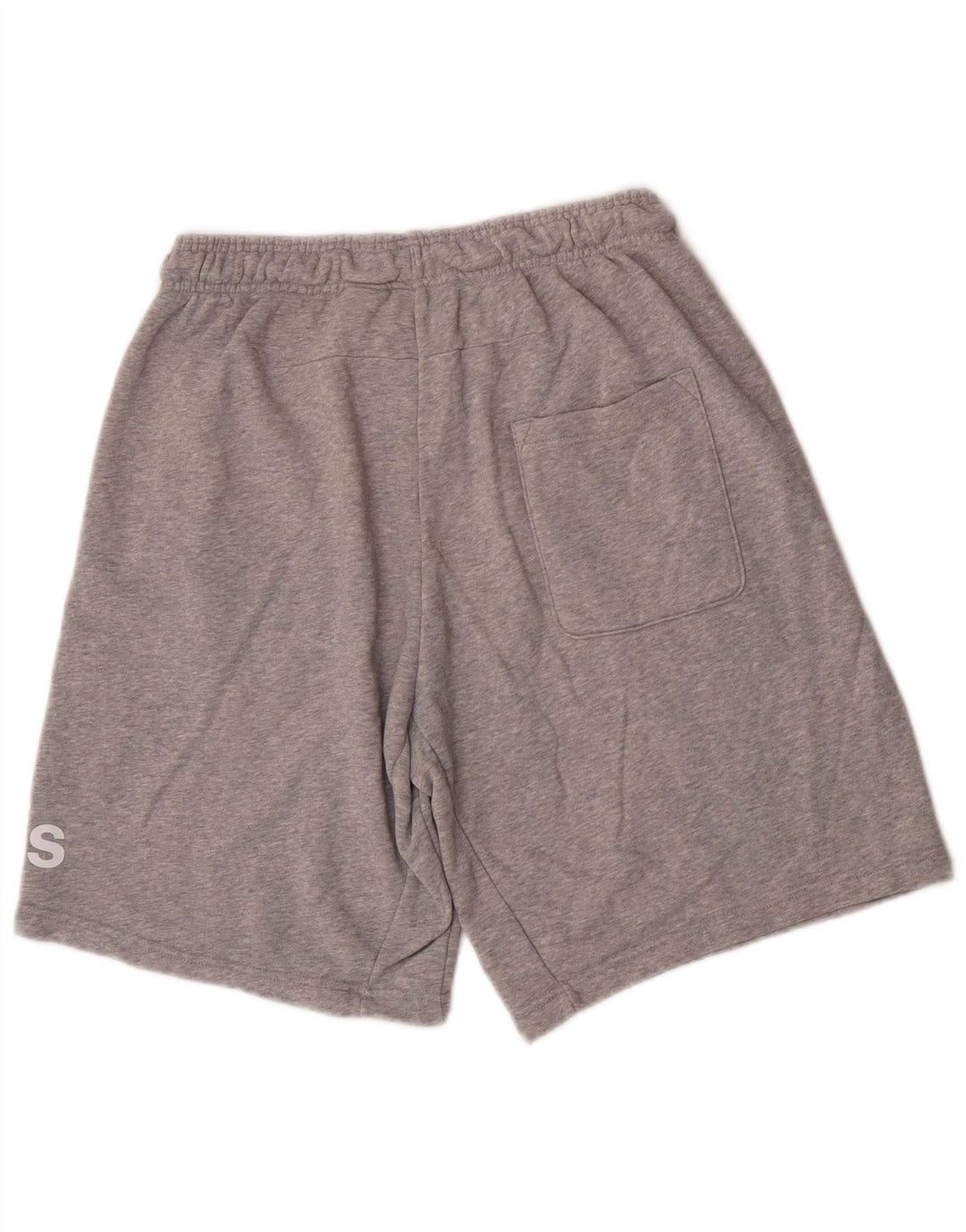 Shorts esportivos gráficos masculinos Adidas grande algodão cinza
