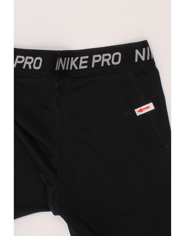 Leggings Nike Graphic para meninas 13-14 anos preto poliéster