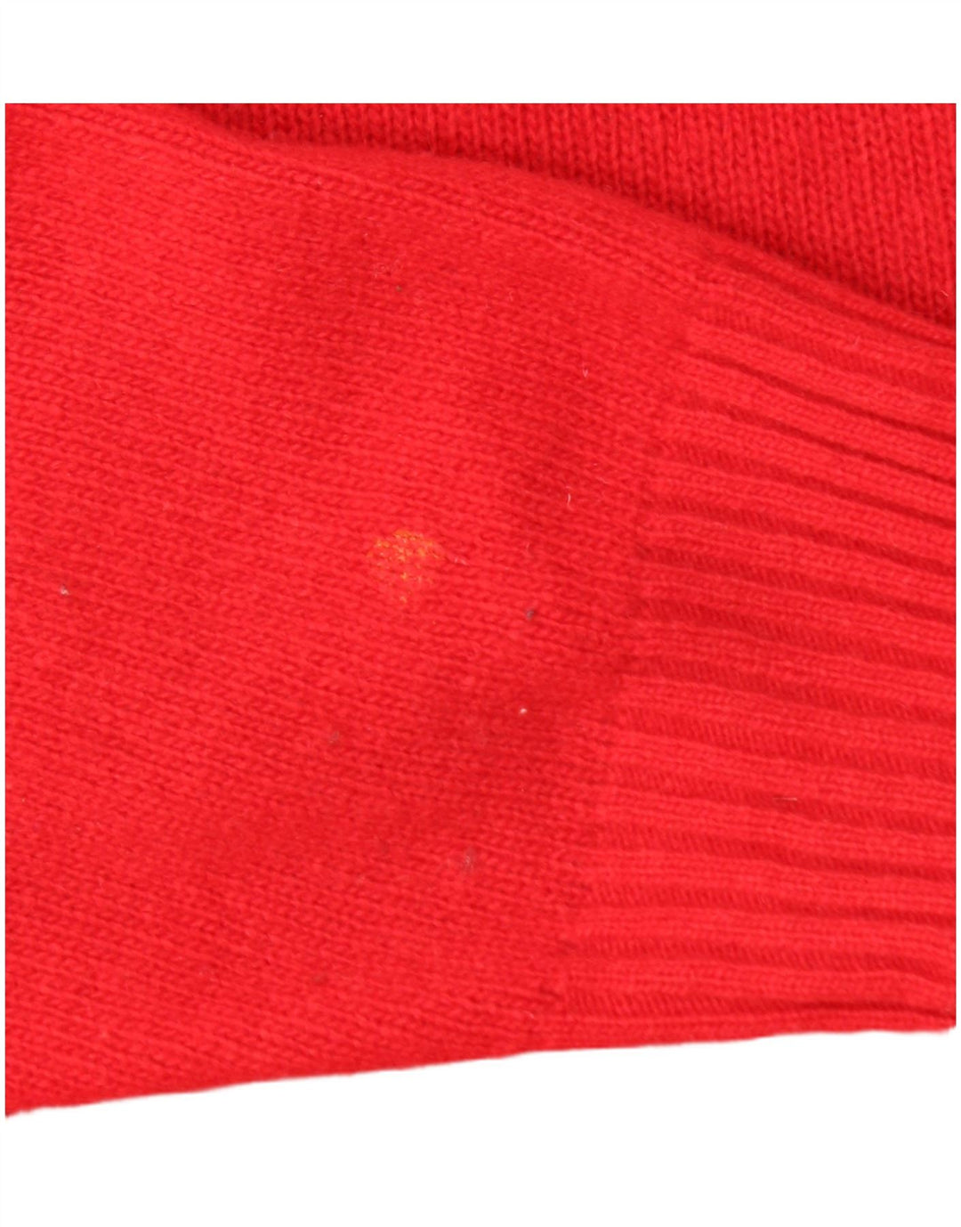 Suéter masculino Sergio Tacchini com gola redonda, grande lã vermelha