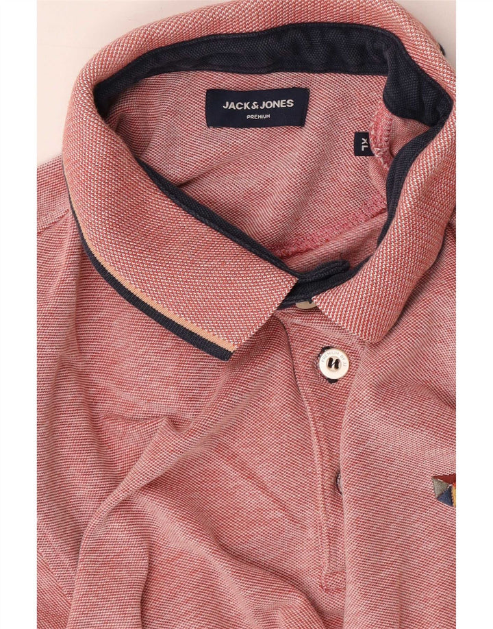 Camisa polo masculina Jack & Jones XL vermelha