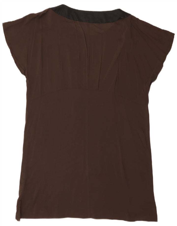 Blusa feminina Persona tamanho superior 23 viscose marrom médio