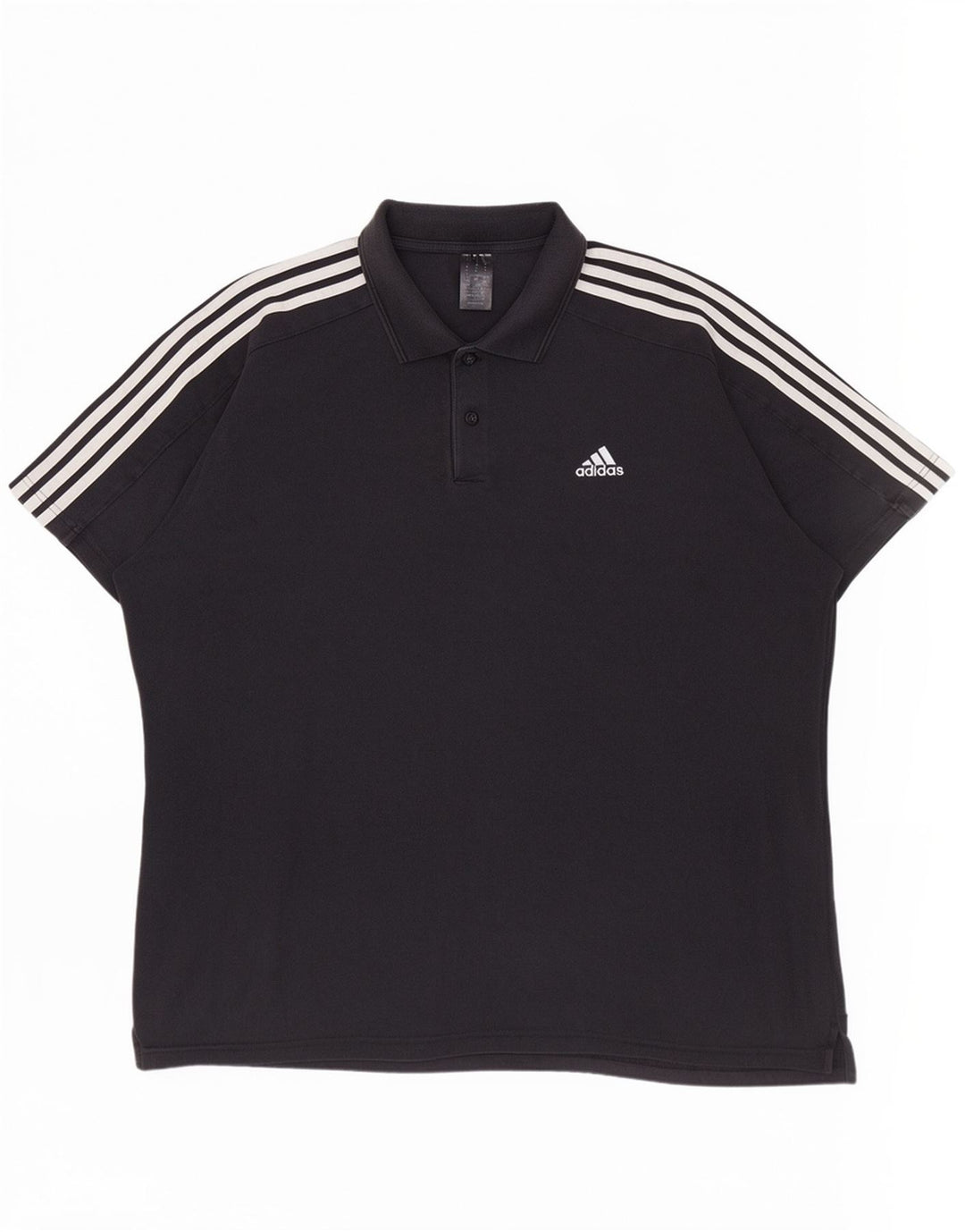 Camisa polo masculina Adidas 2XL algodão preto