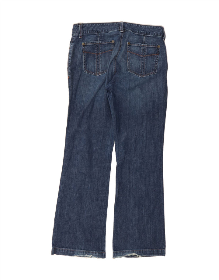 EDDIE BAUER Womens Bootcut Jeans US 6 Medium W30 L30 Navy Blue Cotton Vintage Eddie Bauer and Second-Hand Eddie Bauer from Messina Hembry 