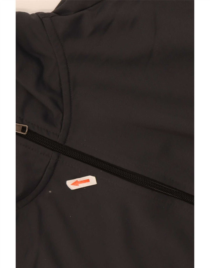 Jaqueta Nike masculina de agasalho grande cinza colorblock poliéster