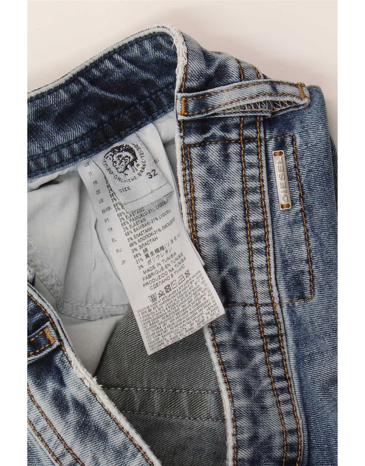 Jeans skinny masculino diesel W32 L29 algodão azul