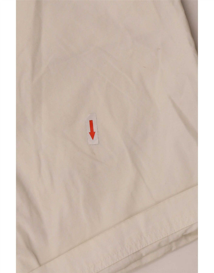 Dockers Mens Chino Shorts Médio W30 Algodão Branco