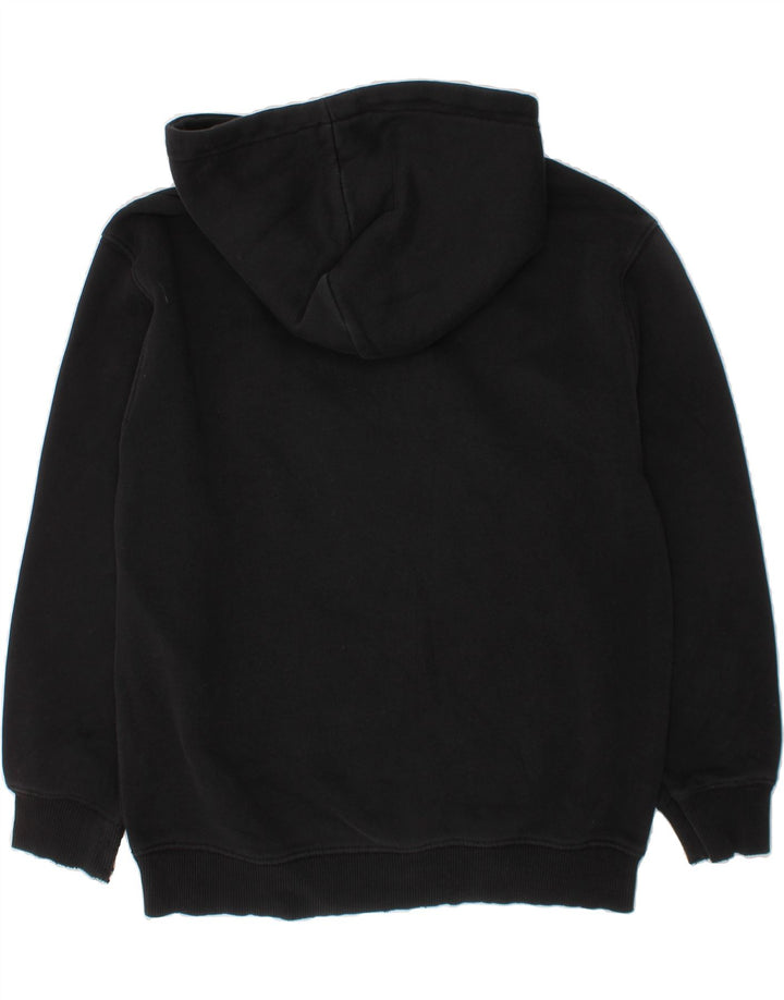 ZARA Boys Hoodie Jumper 9-10 Years Black Vintage Zara and Second-Hand Zara from Messina Hembry 