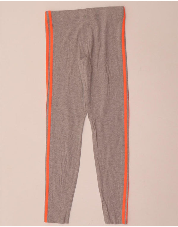 Leggings Adidas Menina 14-15 Anos Cinza Algodão