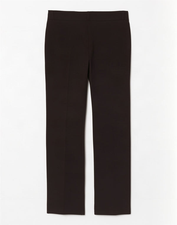 Calça feminina Marks & Spencer de terno reto Reino Unido 16 grande W36 L28 preta