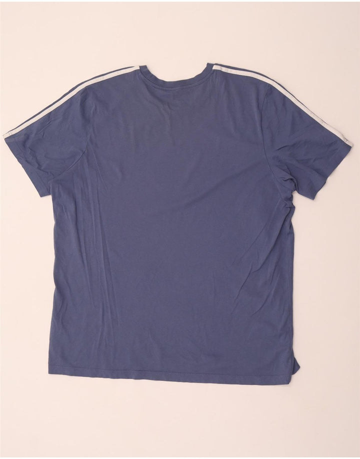 Camiseta masculina ADIDAS Top 2XL Algodão Azul