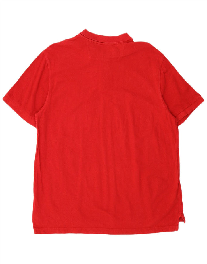 Camisa polo masculina CHAPS XL algodão vermelho