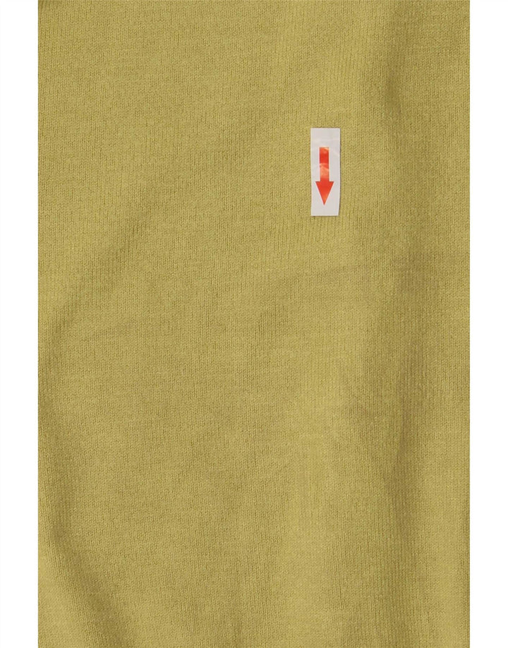 Suéter cardigã feminino Marks & Spencer Reino Unido 14 verde médio